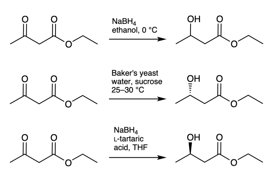 Compounds and Green Chemistry in Undergraduate Organic Laboratories: Reduction of a Ketone By Sodium Borohydride And Baker’s Yeast